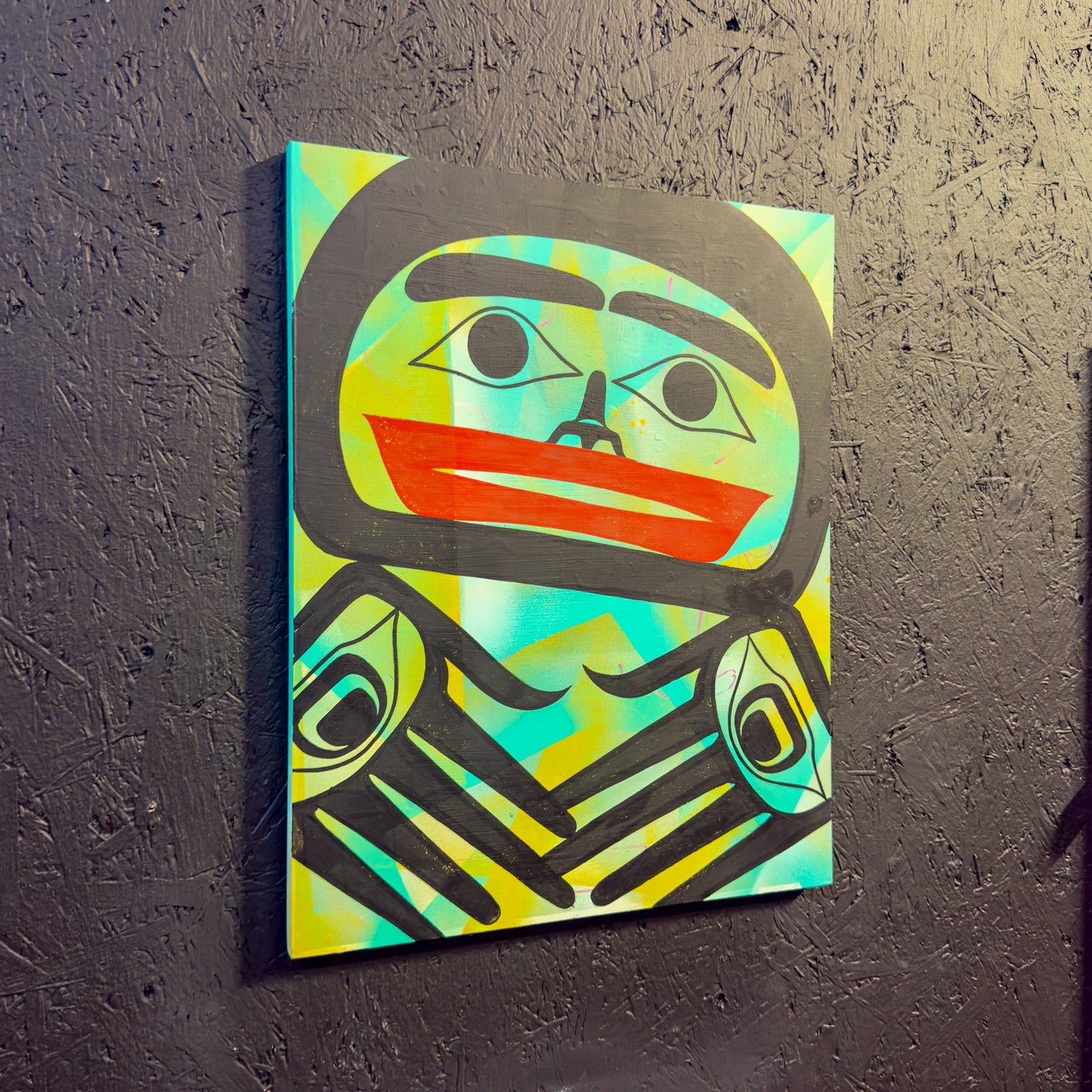 Happy Hands Acrylic on Wood Panel 16x20