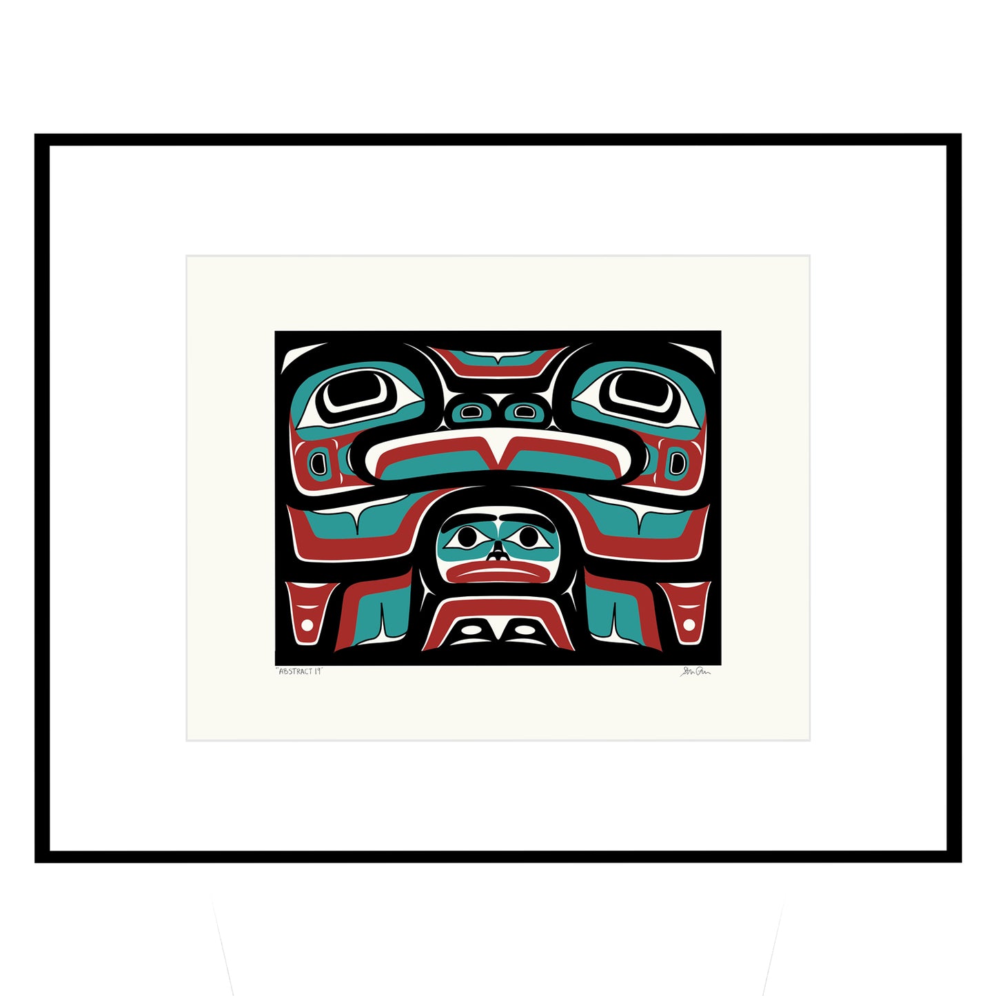 Abstract 19 Formline Print