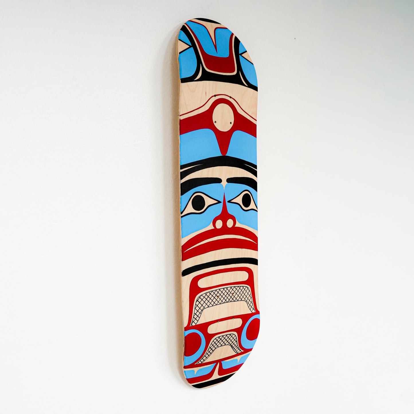 Hand Painted Skateboard Deck - Abstract #1