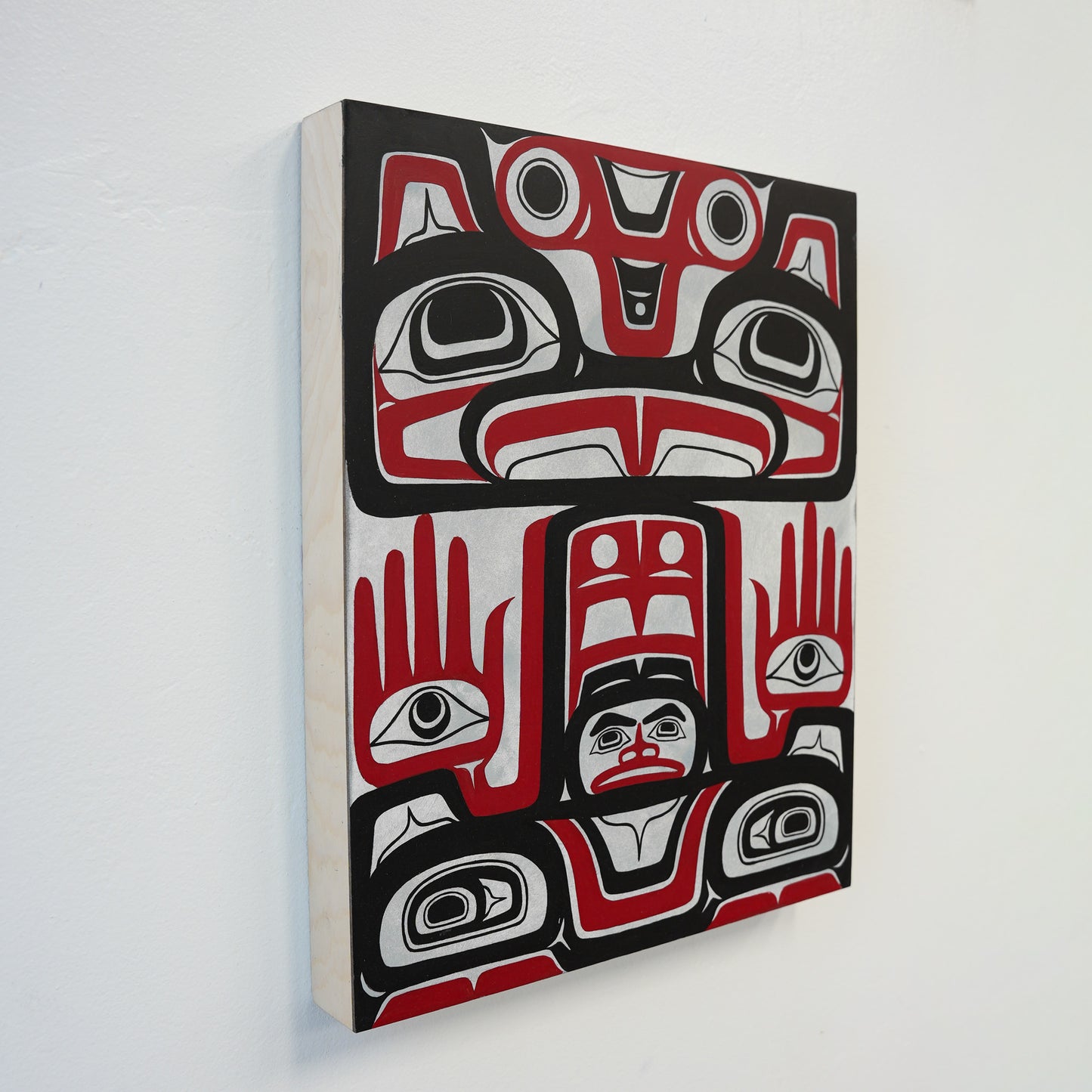 Transforming Eagle Acrylic on Wood Panel 16x20