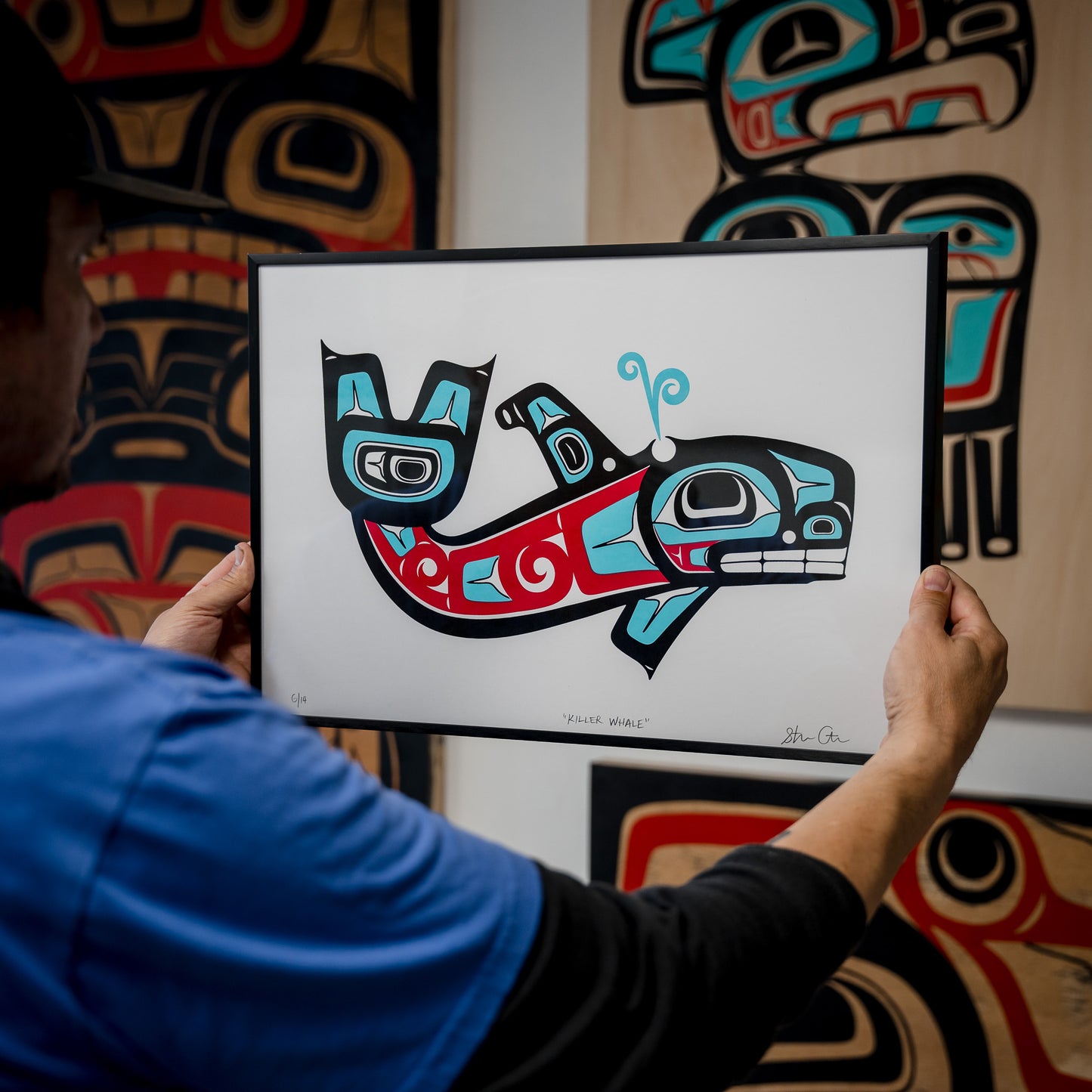 Killer Whale Limited Edition Serigraph