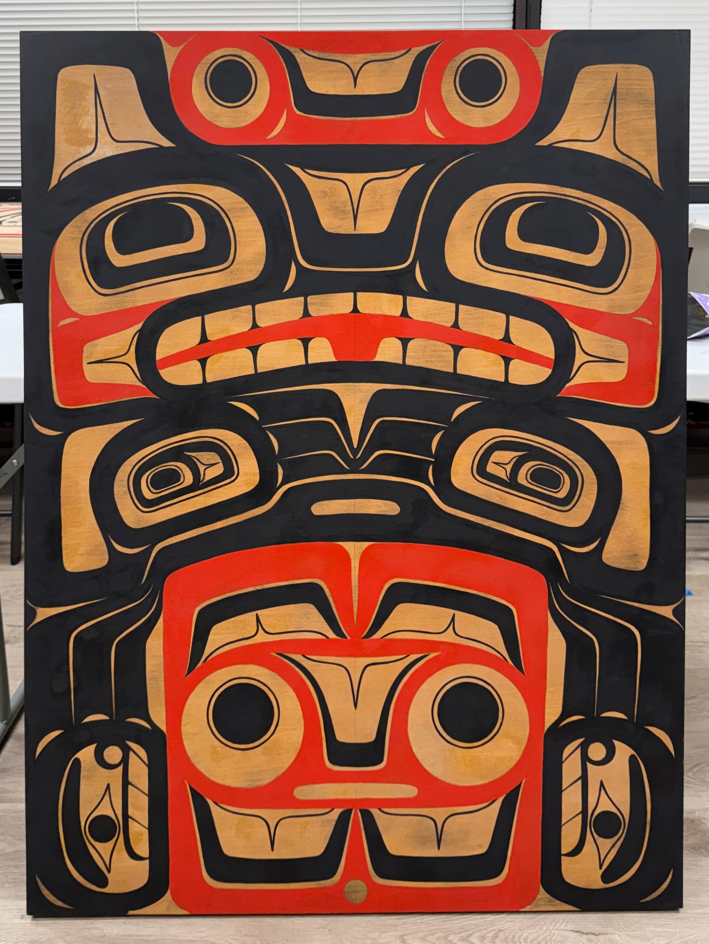 Formline Bear - Front View