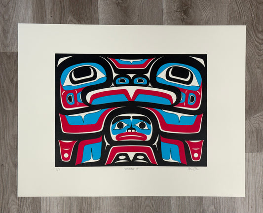 Abstract #19 - Limited Edition 3 Color Serigraph