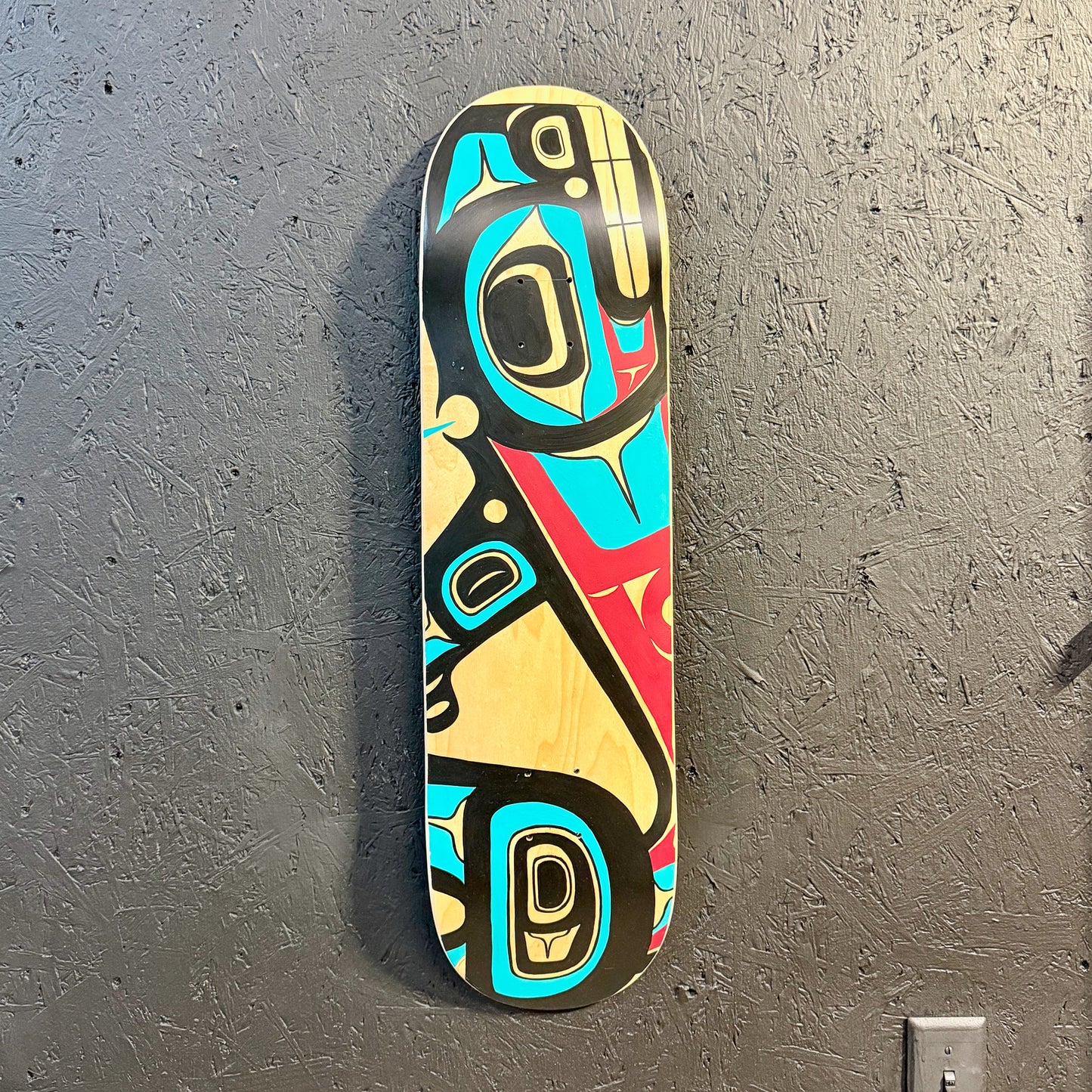 Hand Painted Skateboard Deck - Killer Whale
