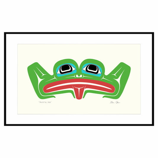 Gossiping Frog Archival Print