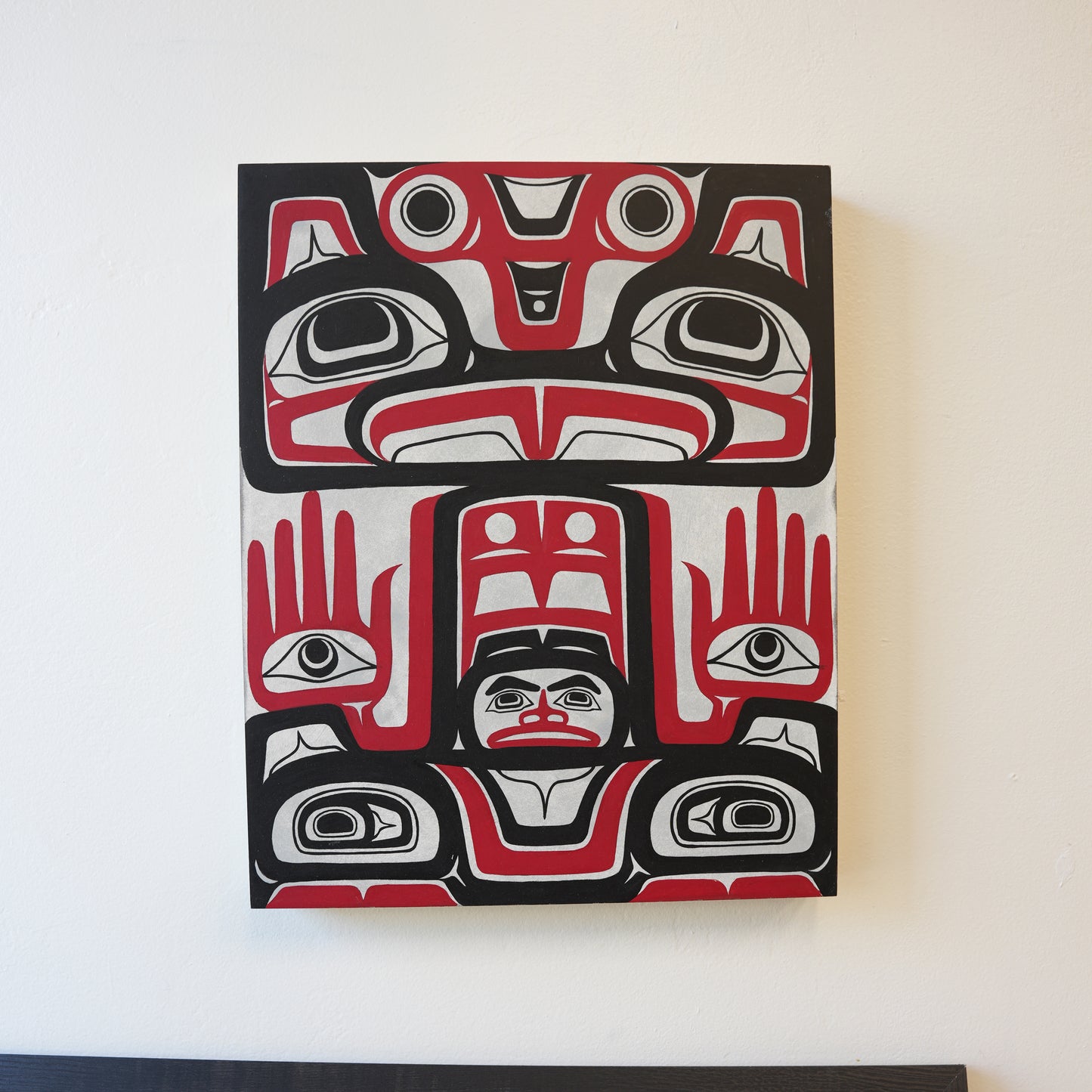 Transforming Eagle Acrylic on Wood Panel 16x20
